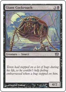 Giant Cockroach (foil)