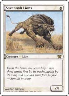 Savannah Lions (foil)