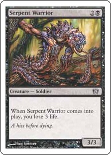 Serpent Warrior (foil)