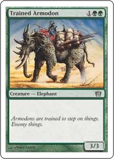 Trained Armodon (foil)