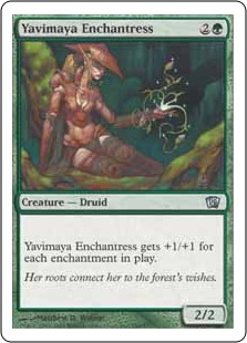 Yavimaya Enchantress (foil)