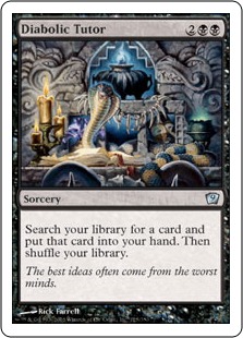 Diabolic Tutor (foil)