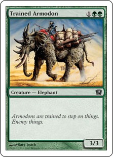 Trained Armodon (foil)