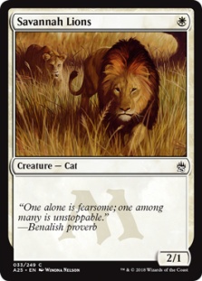 Savannah Lions (foil)