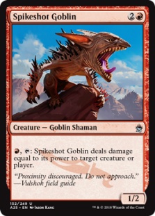 Spikeshot Goblin (foil)
