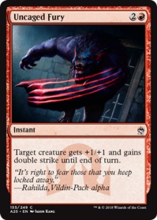 Uncaged Fury (foil)