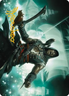 Art Card 14: Adéwalé, Breaker of Chains (signed)