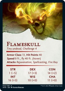 Art Card 14: Flameskull