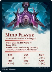 Art Card 02: Mind Flayer (signed)