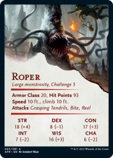 Art Card 25: Lurking Roper