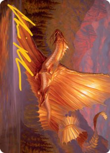 Art Card 58: Adult Gold Dragon