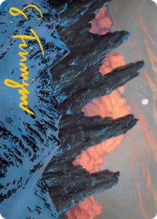 Art Card 59: Mountain (signed)