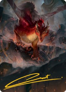 Art Card 81: Red Dragon