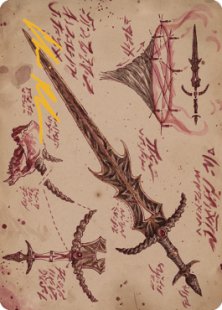 Art Card 56: Blackblade Reforged (signed)
