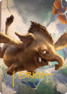 Art Card 18: Lulu, Loyal Hollyphant