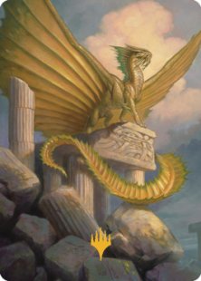 Art Card 05: Ancient Gold Dragon