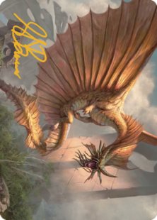 Art Card 28: Ancient Gold Dragon