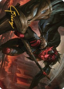 Art Card 34: Karlach, Fury of Avernus
