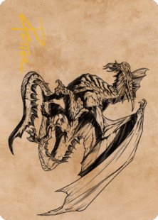 Art Card 47: Ancient Silver Dragon