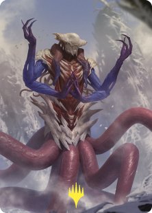Art Card 71: Zhulodok, Void Gorger (signed)