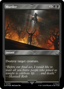 Murder (foil-etched)