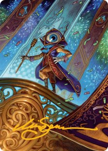 Art Card 08: Vnwxt, Verbose Host (signed)