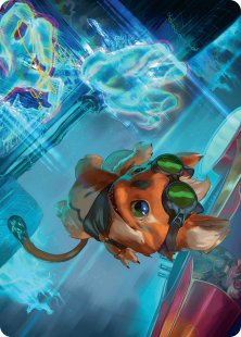 Art Card 22: Loot, the Pathfinder (signed)