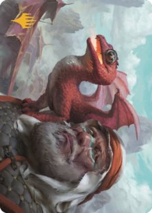 Art Card 29: Dragon Whelp (signed)