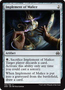 Implement of Malice (foil)