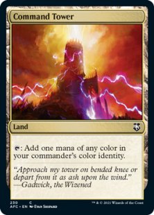 Command Tower - Forgotten Realms Commander | Bazaar of Magic