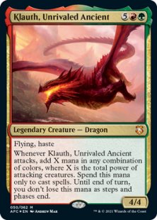 Klauth, Unrivaled Ancient (foil)