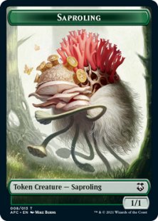 Saproling token (1/1)