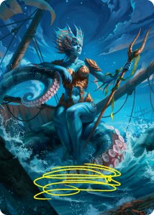 Art Card 30: Kiora, the Rising Tide