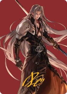 Art Card 44: Sephiroth, Fabled SOLDIER