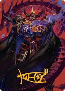 Art Card 45: Golbez, Crystal Collector (signed)