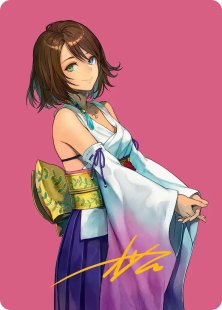 Art Card 48: Yuna, Hope of Spira
