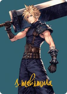 Art Card 50: Cloud, Ex-SOLDIER