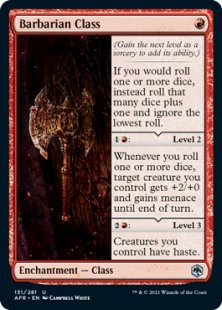 Barbarian Class (foil)