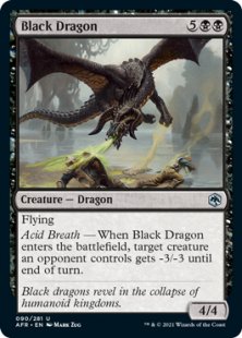 Black Dragon (foil)