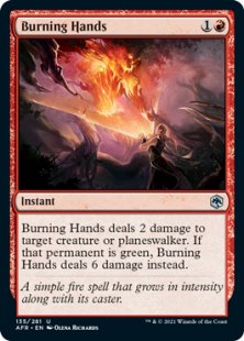 Burning Hands (foil)