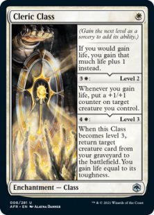 Cleric Class (foil)