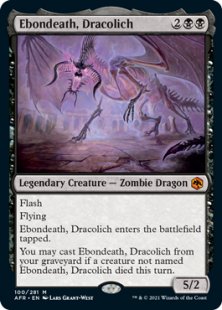 Ebondeath, Dracolich (foil)