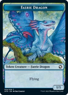 Faerie Dragon token (foil) (1/1)