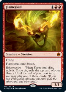 Flameskull (foil)