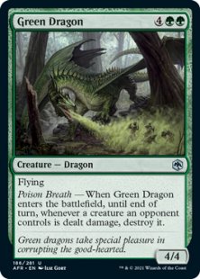 Green Dragon (foil)