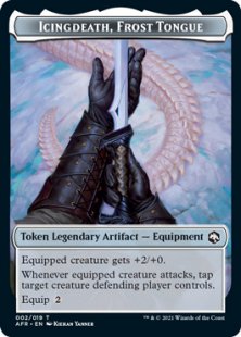 Icingdeath, Frost Tongue token