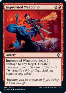 Improvised Weaponry (foil)