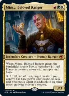 Minsc, Beloved Ranger (foil)