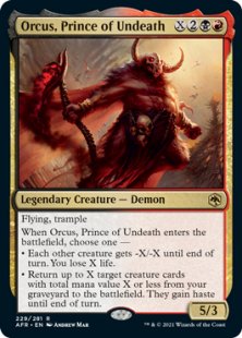 Orcus, Prince of Undeath (foil)