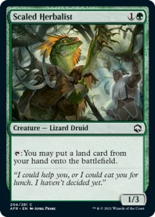 Scaled Herbalist (foil)